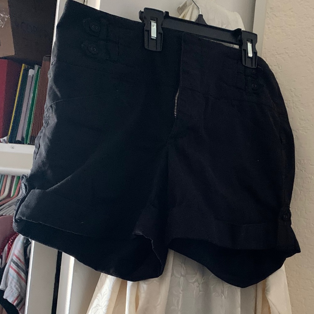 Black dress shorts